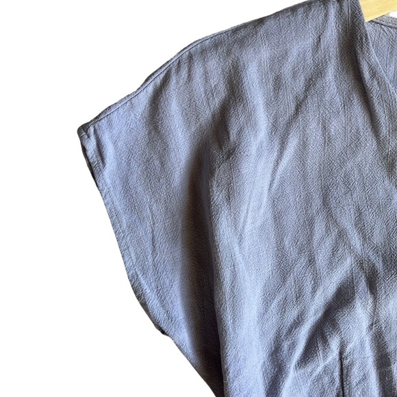 Sadie & Sage Women's Surplice Dress Color: Slate/Light Purple/Gray Size Small - Picture 10 of 11